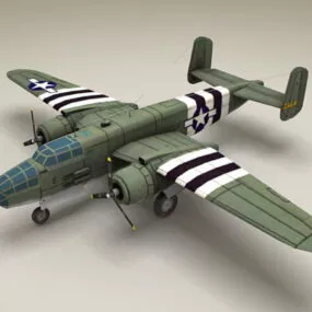 Boeing B-52 Stratofortress Bomber 3d model