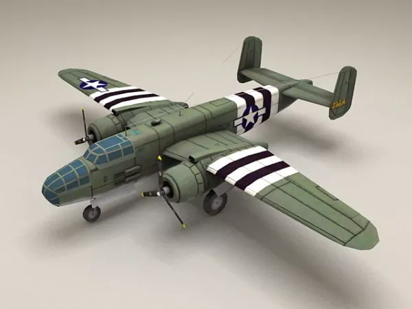 Rockwell B1b Bomber 3d model