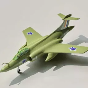British Blackburn Buccaneer 3d model