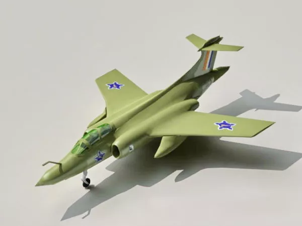 British Blackburn Buccaneer 3d model British Blackburn Buccaneer 3d model