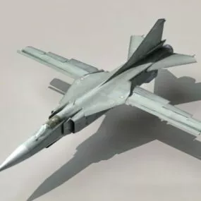 Mig-23 Flogger 3d model