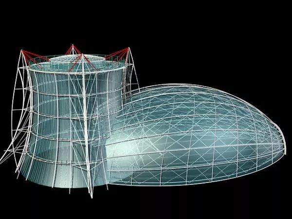 Transparent Glass House 3d model Transparent Glass House 3d model