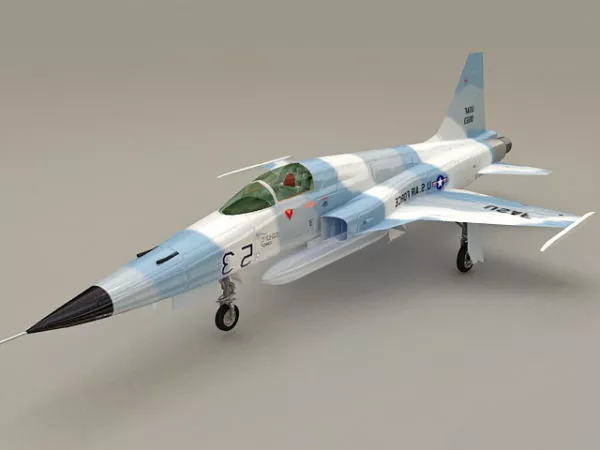 Northrop F-5e Tiger Ii Fighter 3d model Northrop F-5e Tiger Ii Fighter 3d model
