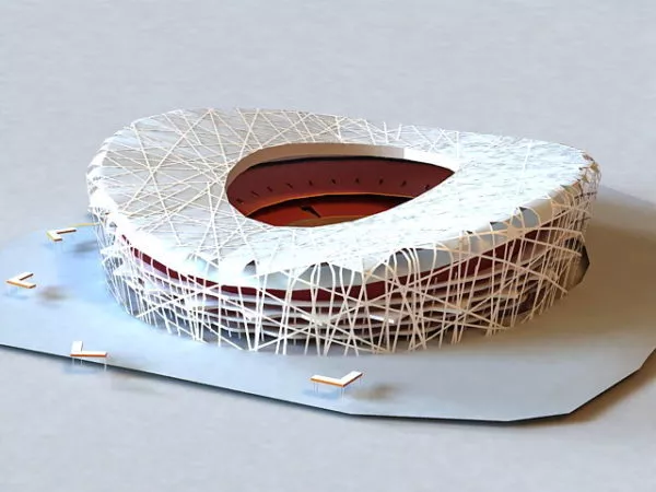 National Stadium 3d model National Stadium 3d model