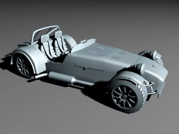 Caterham R300 3d model Caterham R300 3d model