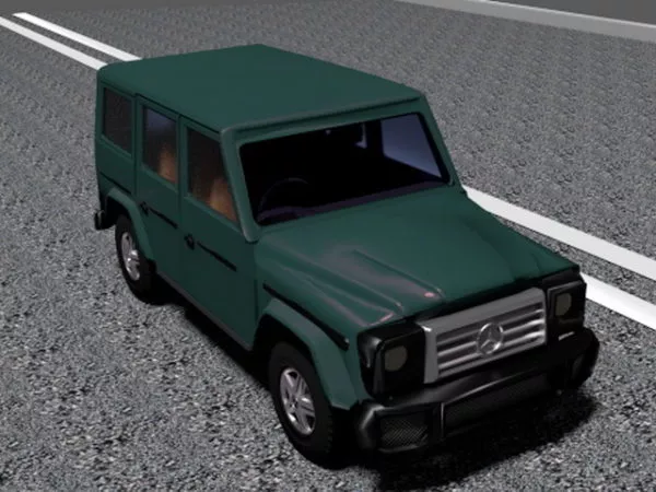 Mercedes-benz G-wagen 3d model Mercedes-benz G-wagen 3d model