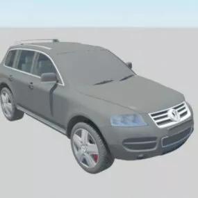 Vw Touareg 3d model