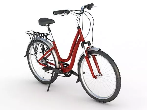 Black Mountain Bicycle 3d model