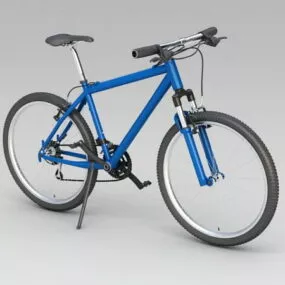 Flat Bar Hybrid Road Bike 3d model