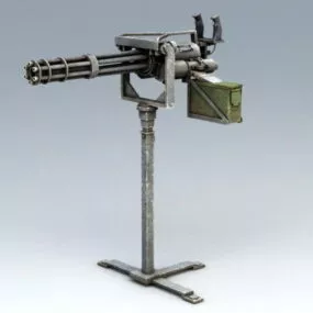 Vulcan Minigun 3d model