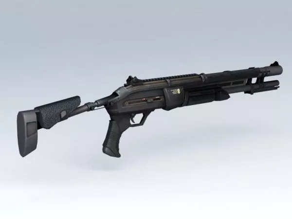 Tactical Shotgun 3d model Tactical Shotgun 3d model