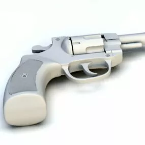 Revolver Gun 3d model