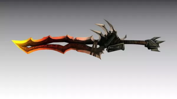 Fantasy Sword 3d model Fantasy Sword 3d model