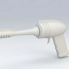Sci-fi Plasma Ray Gun 3d model