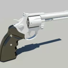 Revolver Gun 3d model