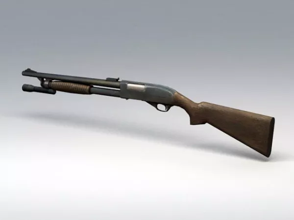 Candy Shotgun, Gaming Weapon 3d model