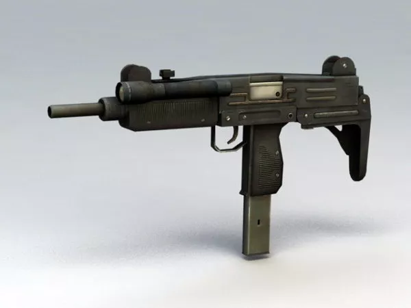 Mini Uzi Smg 3d model Mini Uzi Smg 3d model