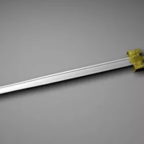 Medieval Sword 3d model