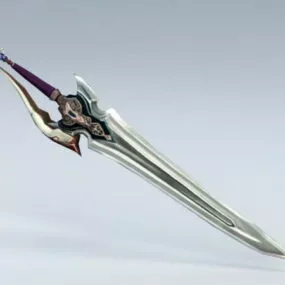 One-handed Sword 3d model