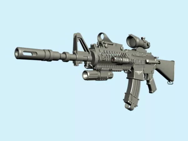 M4 Carbine 3d model M4 Carbine 3d model