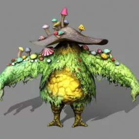 Plant Golem 3d model