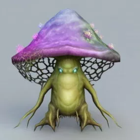 Cartoon Mushroom 3d model
