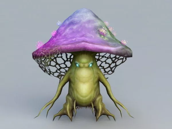 Cartoon Mushroom 3d model Cartoon Mushroom 3d model