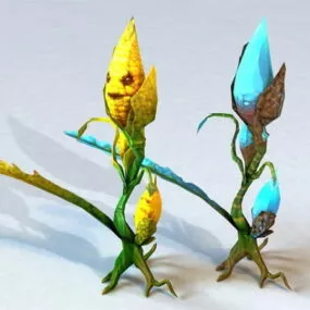 Corn Monster 3d model