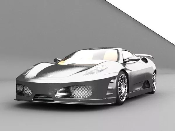 Ferrari F50 Gt 3d model Ferrari F50 Gt 3d model