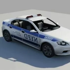 Nypd Ford Mondeo 3d model