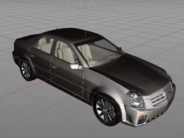 Cadillac Cts 3d model Cadillac Cts 3d model