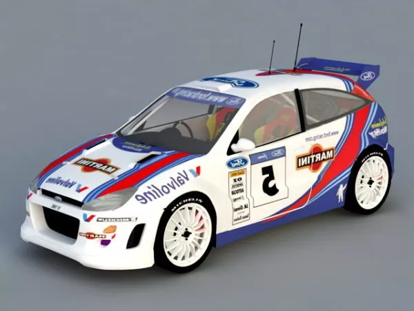 Ford Focus Rs Wrc 3d model Ford Focus Rs Wrc 3d model