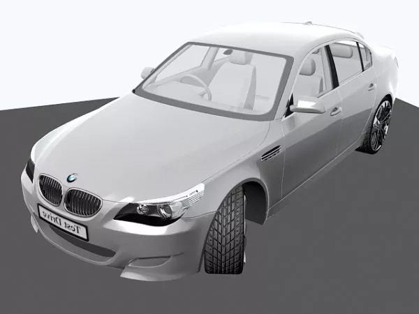 Cadillac Cts Sedan Car 3d model
