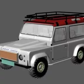 Land Rover Defender 90 3d model