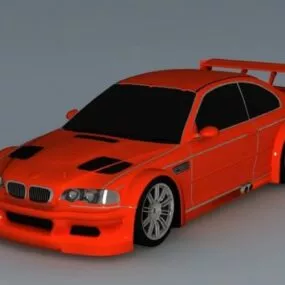 Bmw Racing Car 3d model
