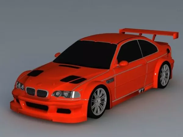 Bmw Racing Car 3d model Bmw Racing Car 3d model