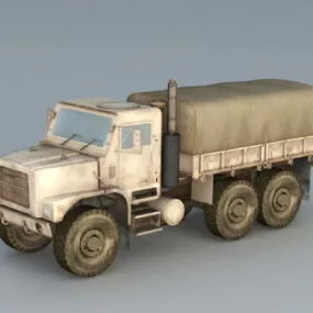 Old Military Truck 3d model