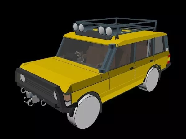 Land Rover Defender 3d model