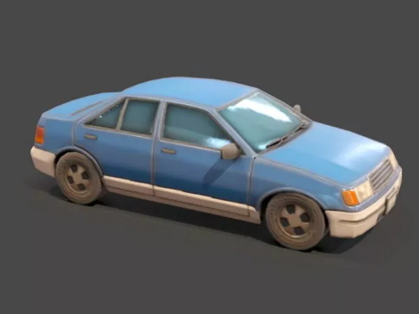 Mitsubishi Lancer Gl Sedan 3d model Mitsubishi Lancer Gl Sedan 3d model