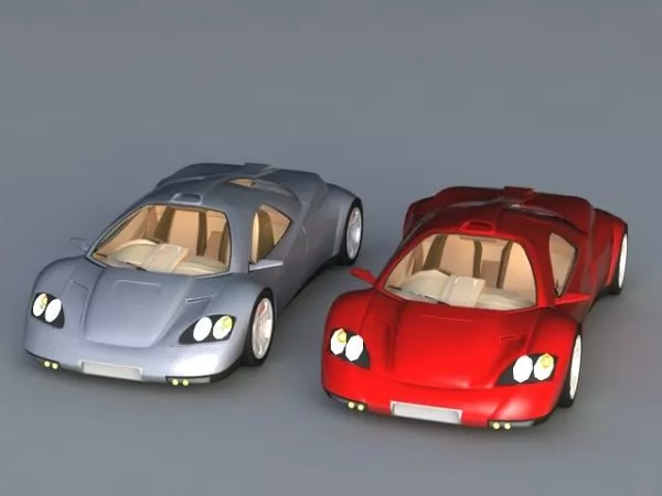 Nimble Cars 3d model Nimble Cars 3d model