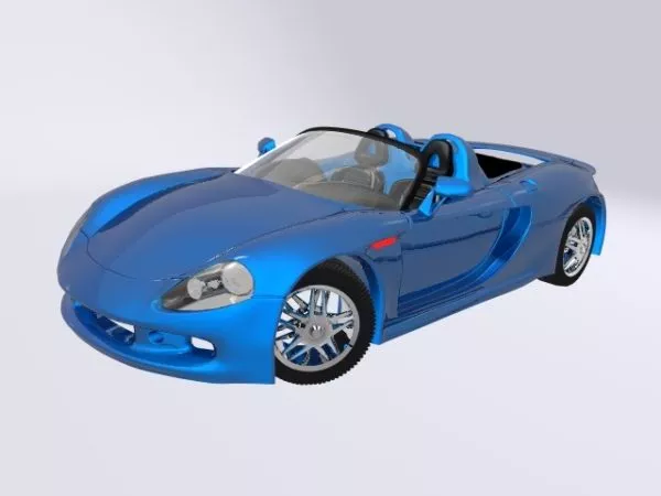 Porsche 718 Boxster 3d model Porsche 718 Boxster 3d model
