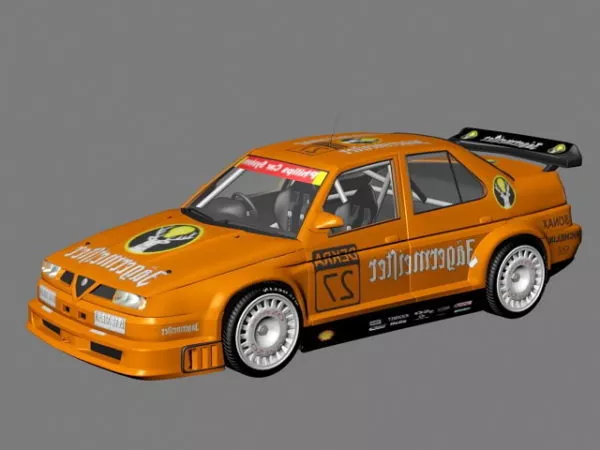 Alfa Romeo 155 V6 Ti 3d model Alfa Romeo 155 V6 Ti 3d model