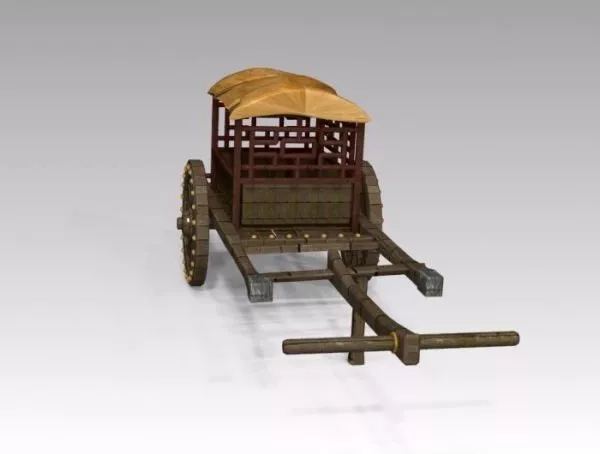 Ancient Chinese Carriage 3d model Ancient Chinese Carriage 3d model