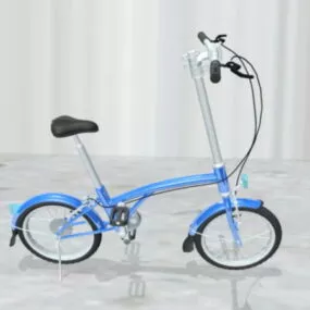 Girls Bicycle 3d model