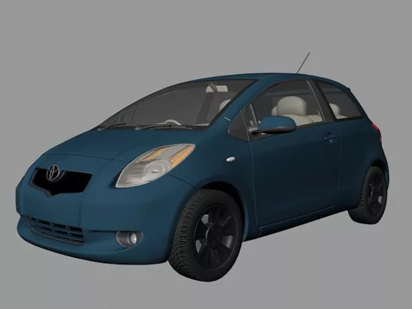 Toyota Yaris Hatchback 3d model Toyota Yaris Hatchback 3d model