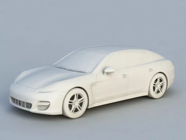 Porsche Panamera 3d model Porsche Panamera 3d model