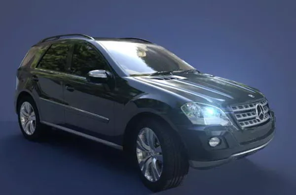 Mercedes Ml500 3d model Mercedes Ml500 3d model