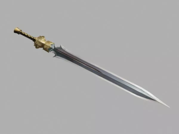 Viking Sword 3d model Viking Sword 3d model