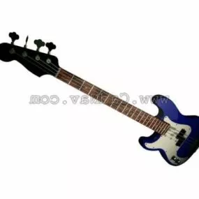 Bass Guitar 3d model