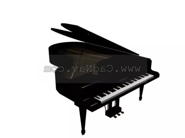 Grand Piano 3d model Grand Piano 3d model